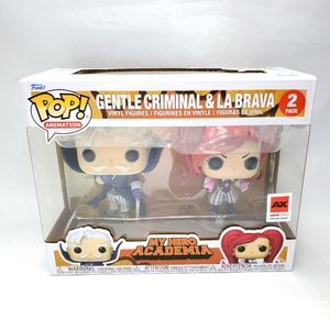 FUNKO POP Gentle Criminal & La Brava (Anime Expo (AX) Exclusive)  2-Pack MHA